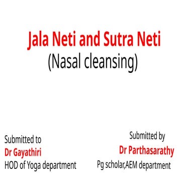 Comprehensive Guide to Jala Neti and Sutra Neti Nasal Cleansing ...