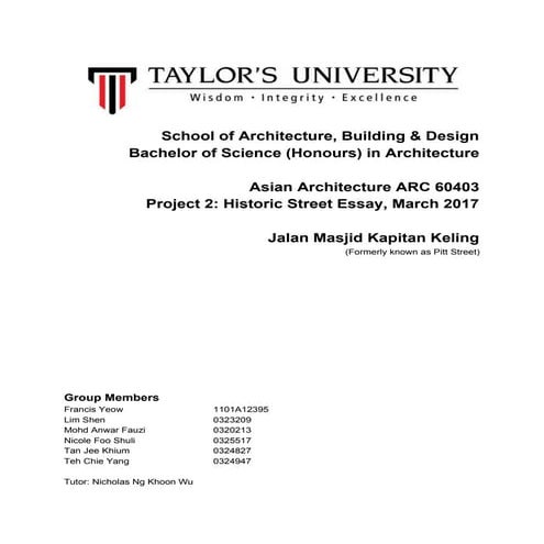 Pitt Street - Asian Architecture