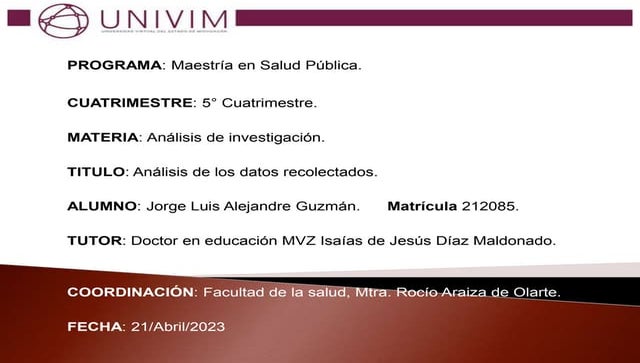 JAlejandre_ Actividad 3_ Análisis de los datos recolectados.pptx