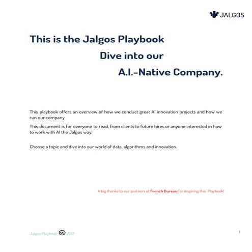 Jalgos - Playbook