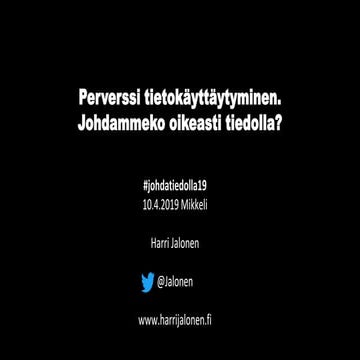 Perverssi tietokäyttäytyminen