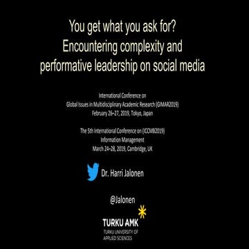 Jalonen GIMAR2019 ICCMB2019