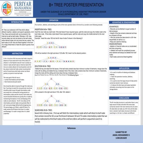 Jamal ppt b+tree dbms