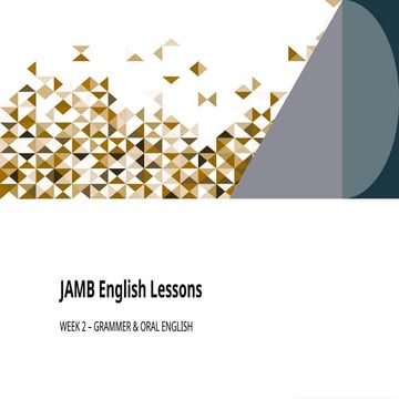 English Course Lessons For Beginners Pptx