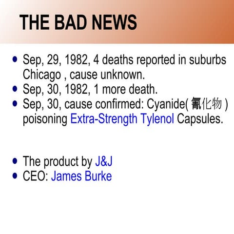 James Burke A Career In American Business