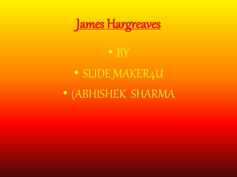 James hargreaves