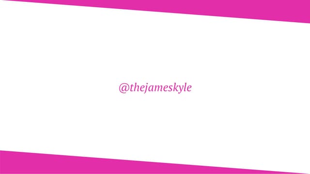 BabelJS - James Kyle at Modern Web UI