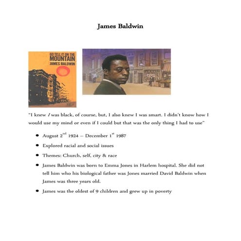 James baldwin