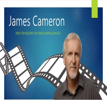 James Cameron (director research)