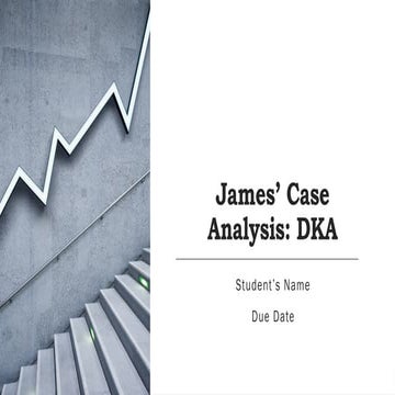 James’ Case Analysis.pptx Case Study Analysis | PPTX