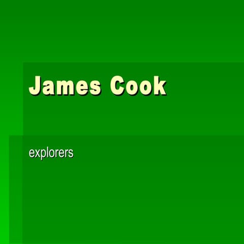 James Cook | PPT