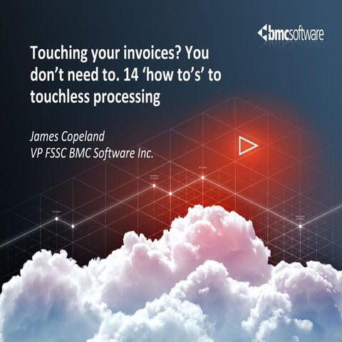 Touching your invoices? You don’t need to. 14 'how to’s' to touchless processing