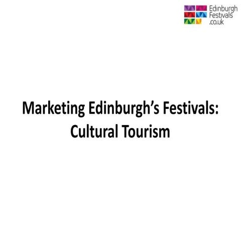 James McVeigh: Cultural tourism
