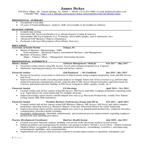 Ian F Raygor Resume | DOCX