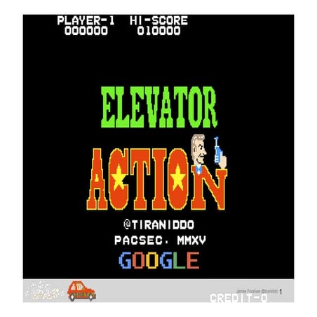 James Forshaw, elevator action