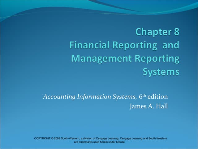 James hall ch 8