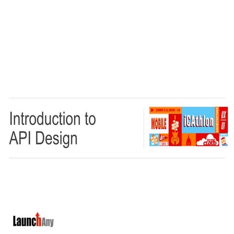 James Higginbotham - API Design