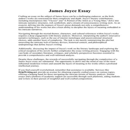James Joyce Essay.pdf