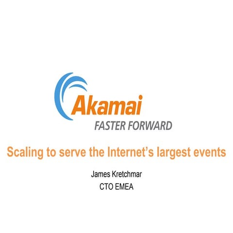 PLNOG 13: James Kretchmar: How Akamai scales to serve the largest events on t...