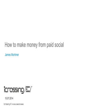 How to make money from paid social