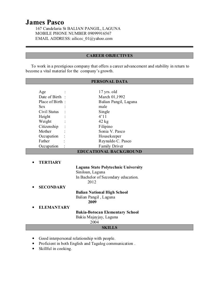 James Resume - Jamesresume 091025230456 Phpapp02 Thumbnail 4 