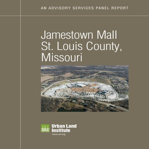 Jamestown Mall: Strategies for Transforming and Reinventing Jamestown Mall