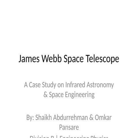 James_Webb_Telescope_Designed and it's working.pptx