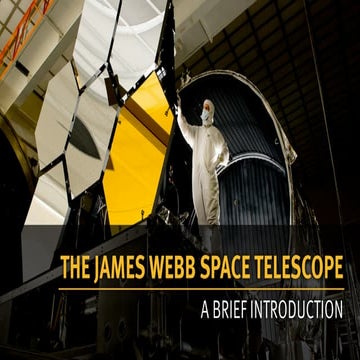 James Webb telescope introduction presentation