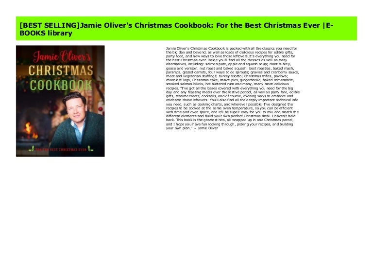 [BEST SELLING]Jamie Oliver's Christmas Cookbook: For the Best Christm…