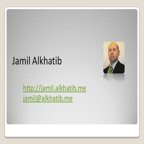 Jamil Alkhatib Profile