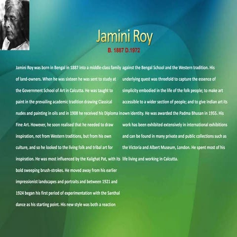 Jamini roy