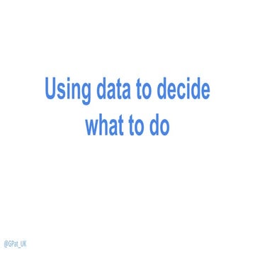 Using data to decide what to do – Graham Peterson, Intuit
