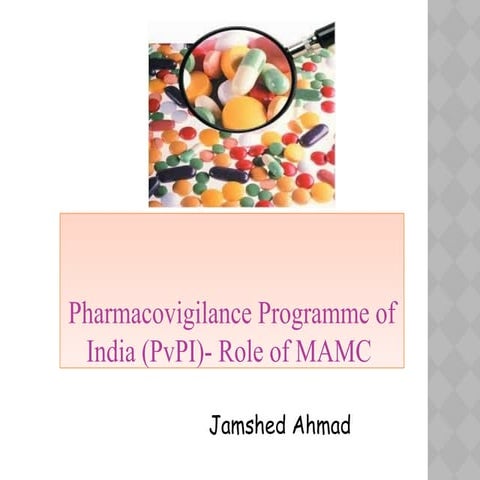 Pharmacovigilance Programme of India (PvPI)