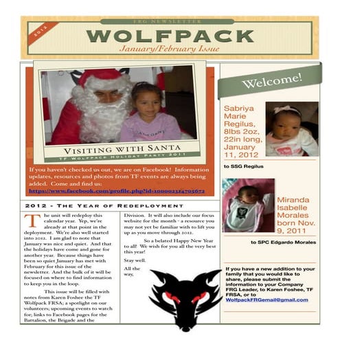 Jan/Feb 2012 FRG Newsletter