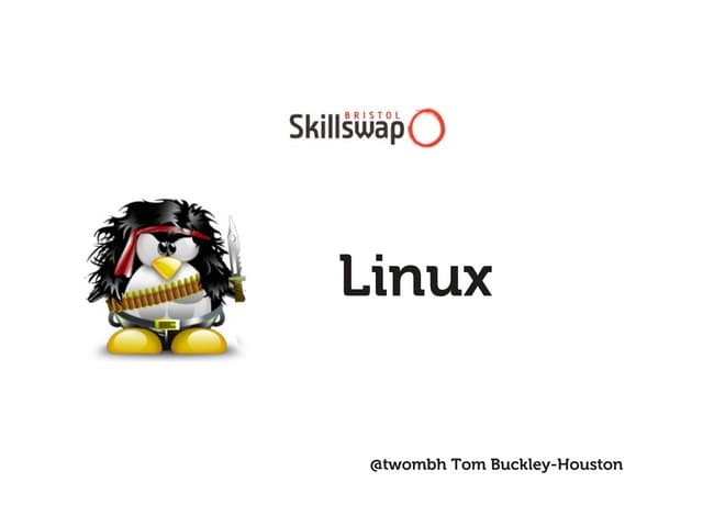 Intro to Linux - Skillswap 