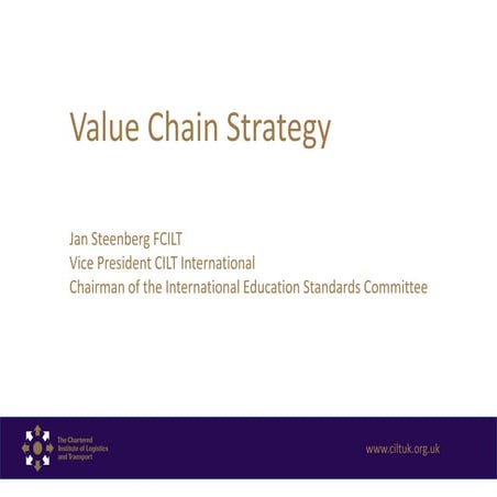 Value chain strategy 180315