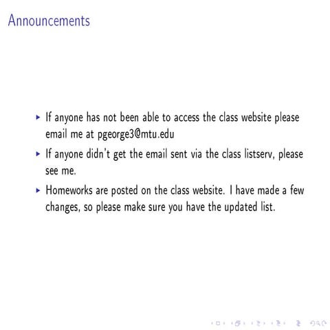 Systems of Linear Equations
