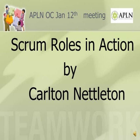 Jan 12th   APLN  Meeting