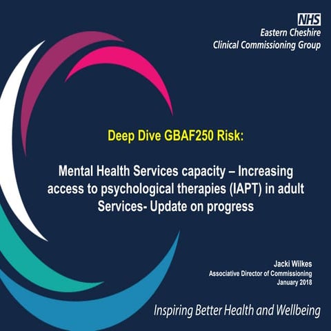 GBAF250 Deepdive presentation Mental Health Services Capacity - Increasing ac...