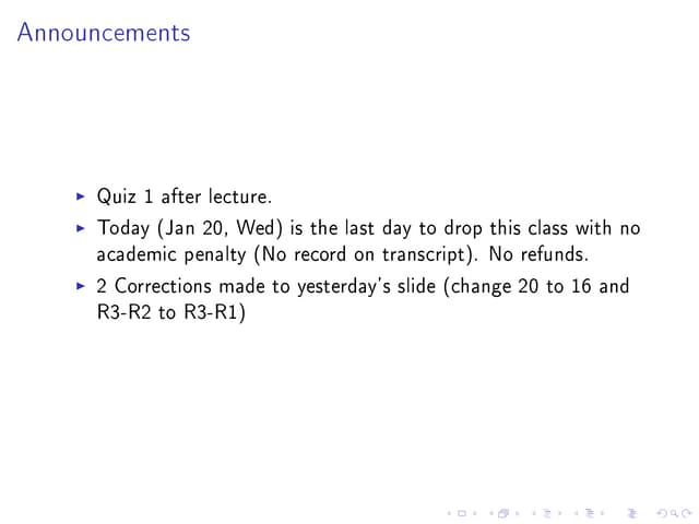 Linear Transformations