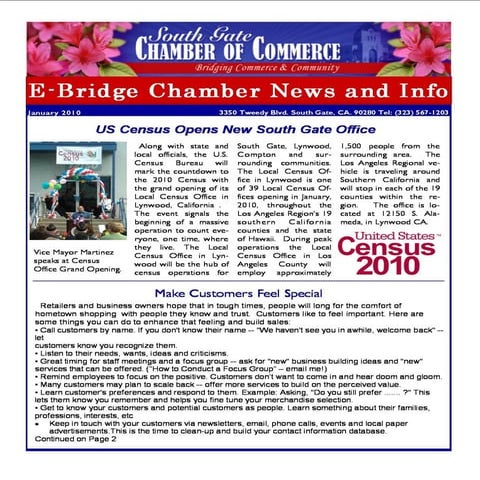 Jan 2010 Sgcc Newsletter