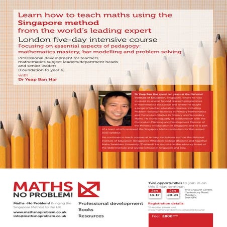 Jan2014 mathsnoproblemtraining