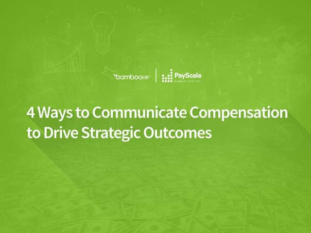4 Ways to Communicate Compensation ...