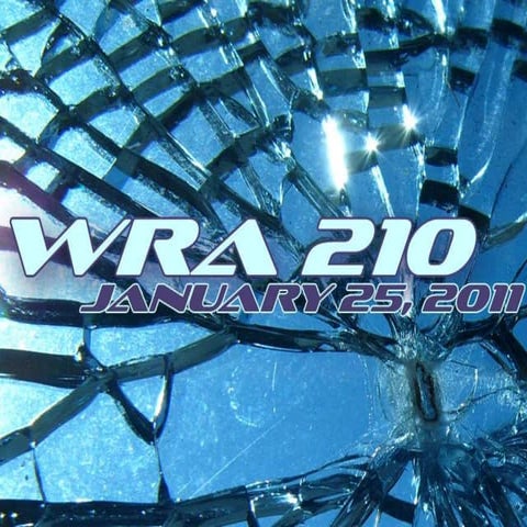 WRA 210 January 25, 2011