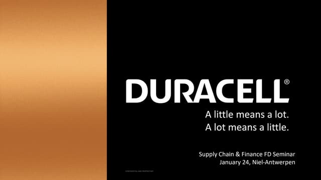 Jan Casteels - Duracell