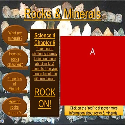 Mrs. Williford's Rocks&Minerals