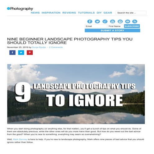 Holiday snaps to travel photography