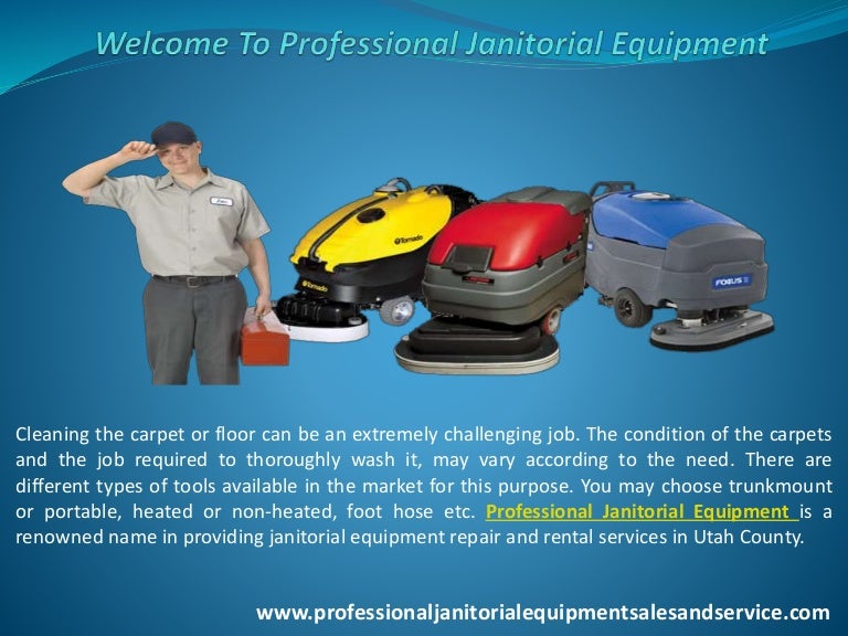Janitorial Equipment Repair