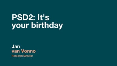 FinTech Belgium – PSD2 _One year later MeetUp – Jan Van Vonno– Tink – 14-09-20