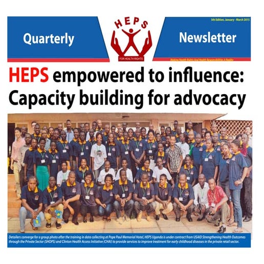 Jan to march 2015 quaterly news leter